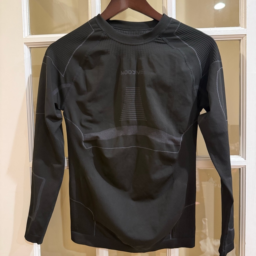 Nooyme Cycling Shirt Black Biking Compression XL Bike Gear Thermal Cycling